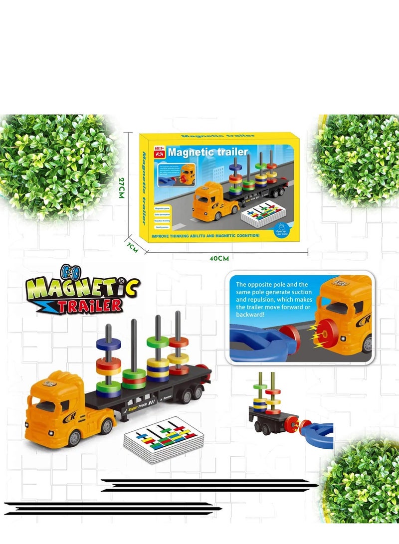 magnetic trailer toy for kids 