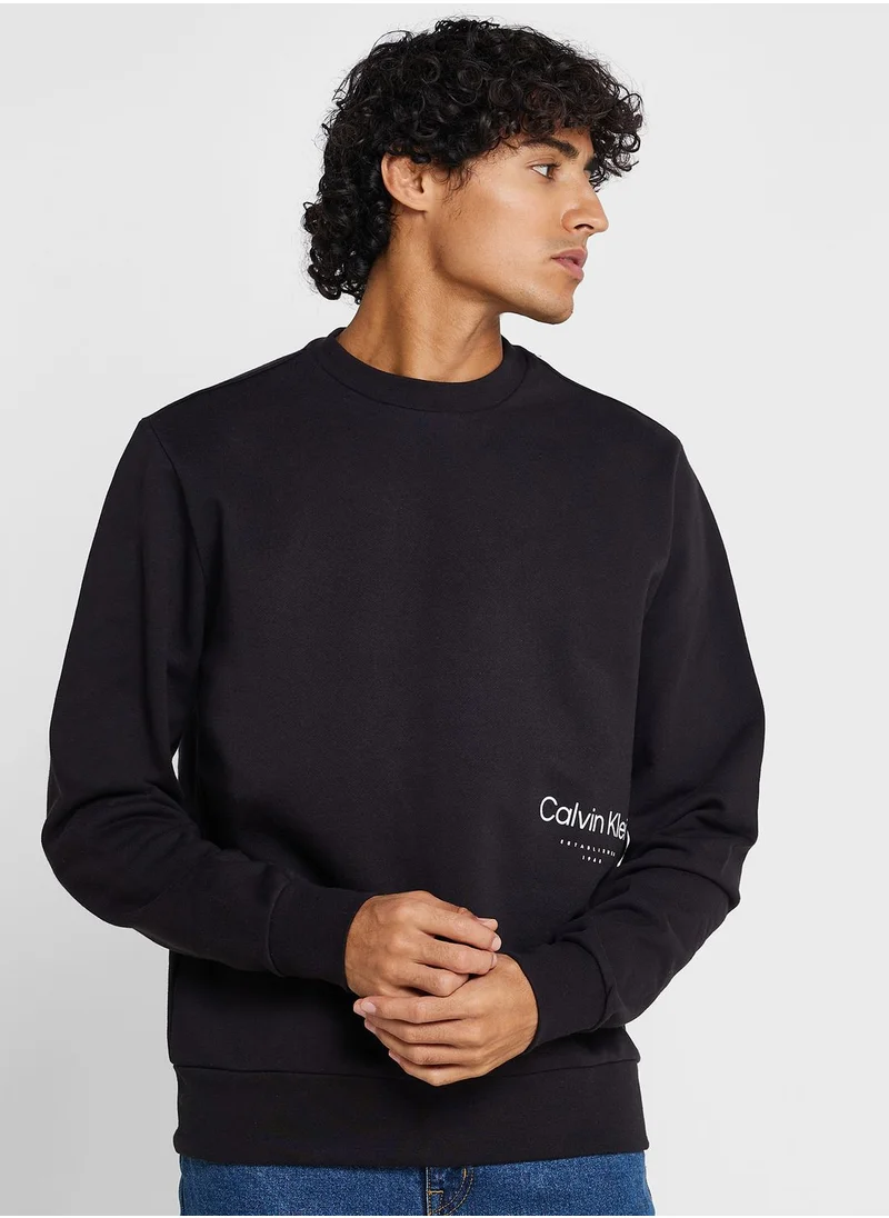 CALVIN KLEIN Logo Sweatshirt