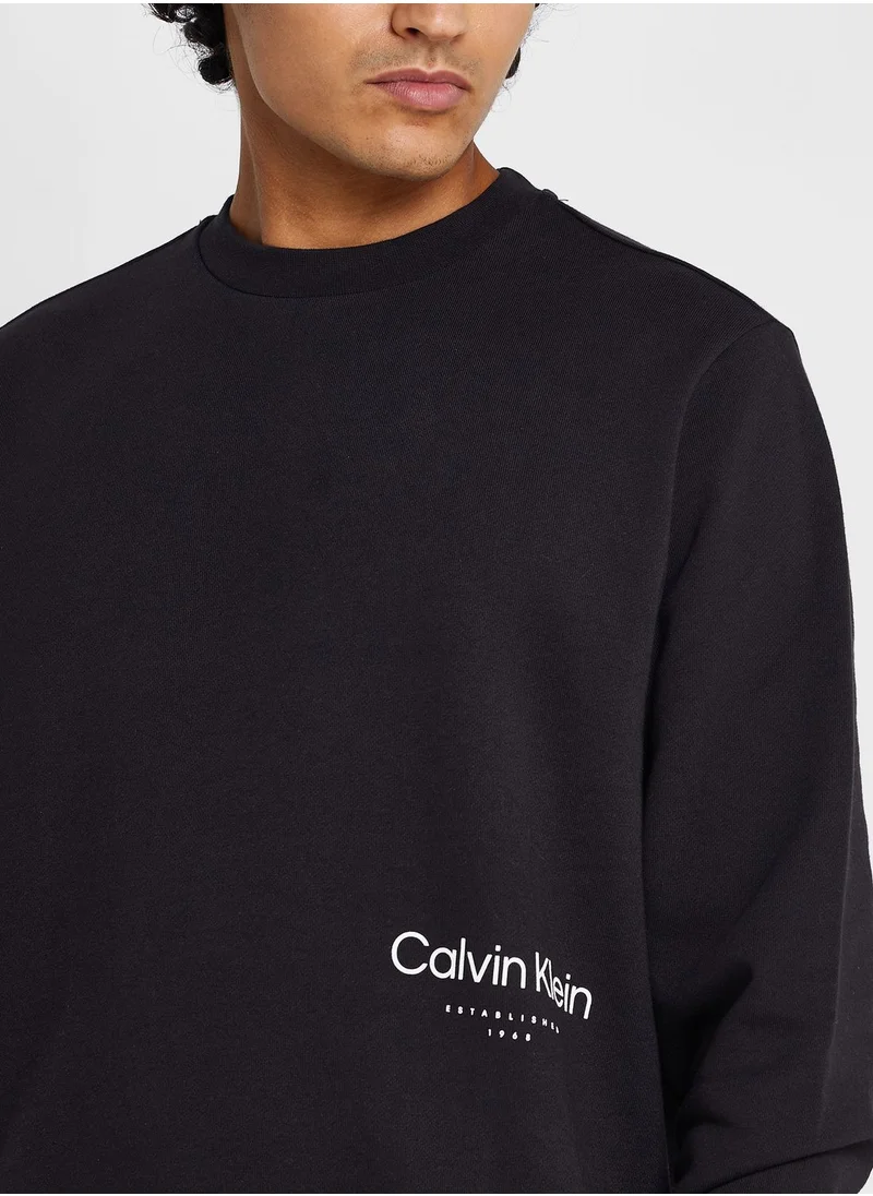 CALVIN KLEIN Logo Sweatshirt