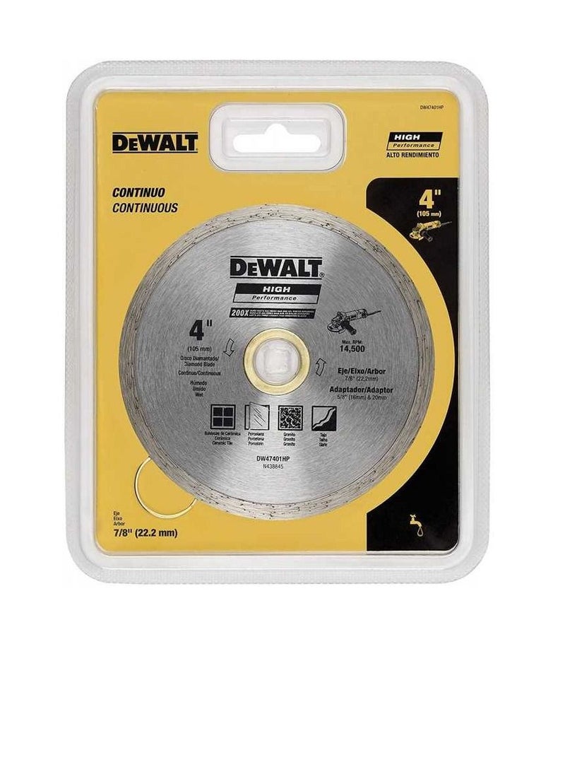 DEWALT Dewalt Continuous Diamond Blade 105mm  - Image 2