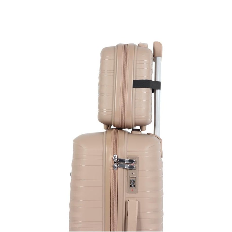 أفياتور طقم حقائب سفر فاخر ومتكامل – 5 قطع من AVIATOR مصنوع من البولي بروبلين المقاوم للكسر متانة عالية – تصميم عصري – أداء مثالي في كل رحلة - Image 4