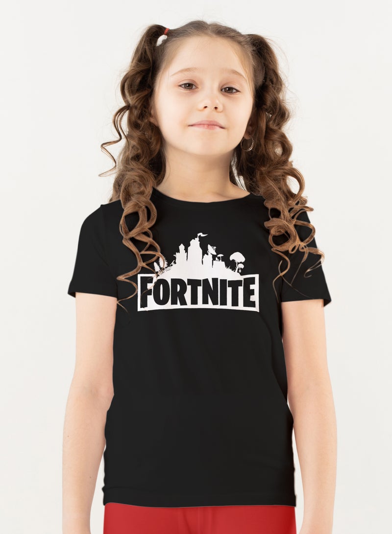 Fashion World Cotton T-shirt Printed with High-quality Fortnite game  - Image 1