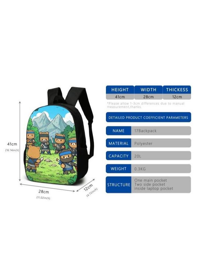 Cartoon style universal three-piece schoolbag - 406  - Image 3