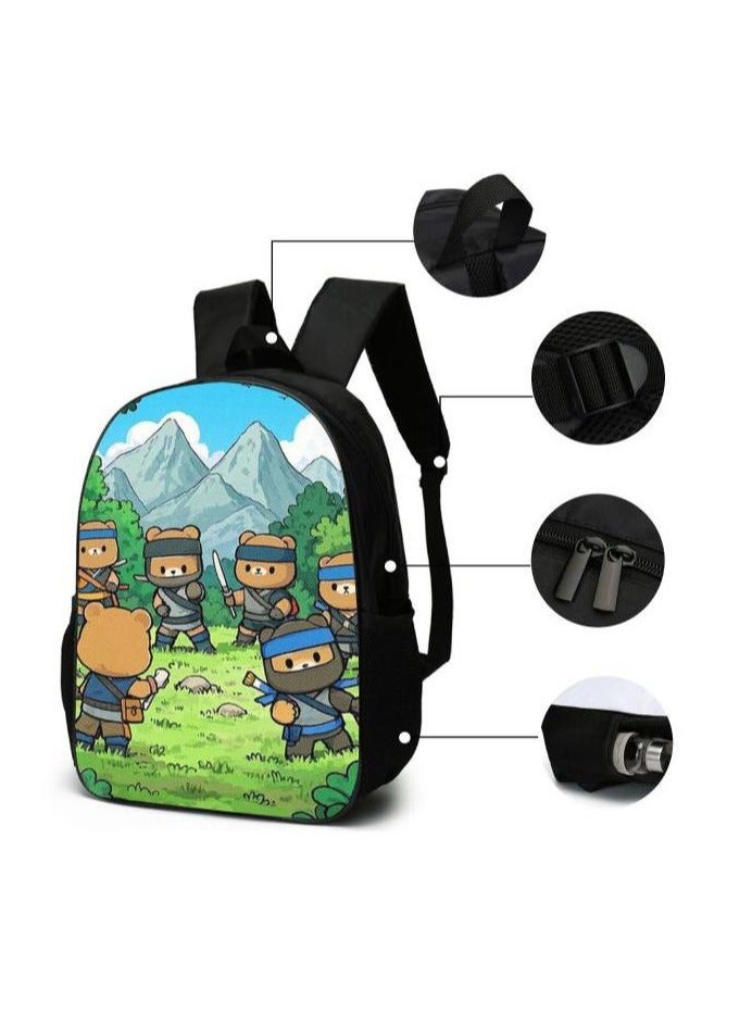 Cartoon style universal three-piece schoolbag - 406  - Image 5