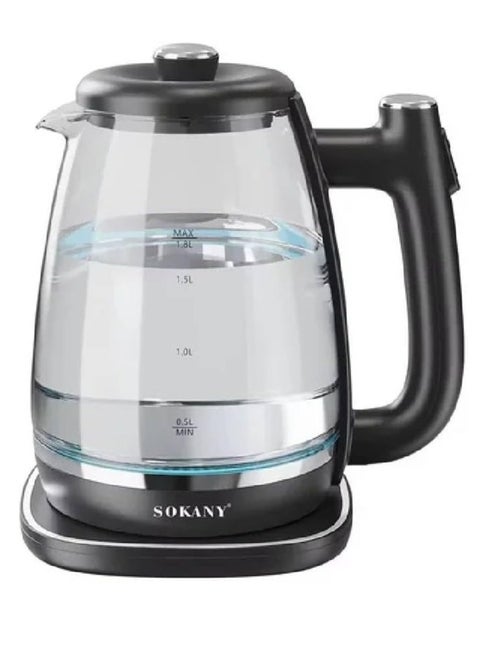 Sokany Glass Kettle 1.8L 1800W SK-09034