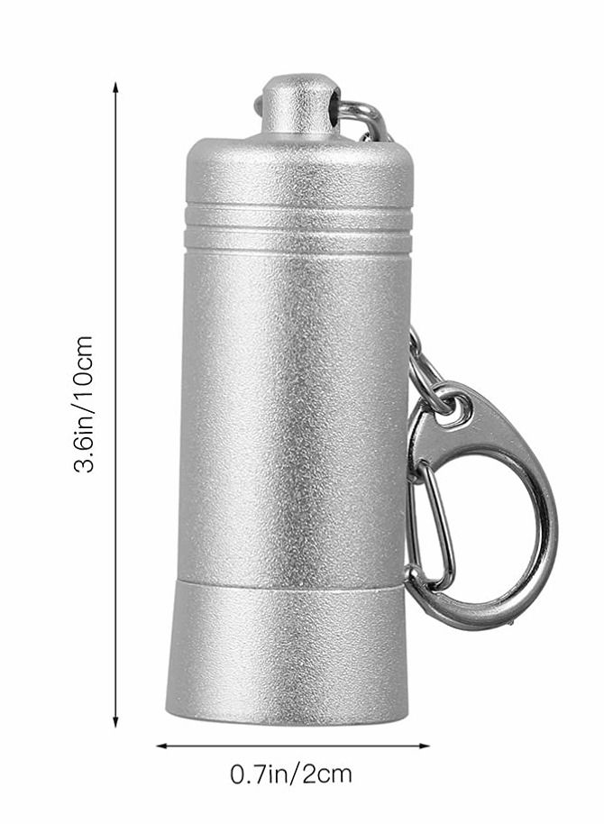 Anti-Theft Security Keys Mini Portable Magnetic Key Display Hook Lock Peg Hook Locks Remover Retail Shop Products Supermarket Lock Tool Silver 2Pcs - Image 4