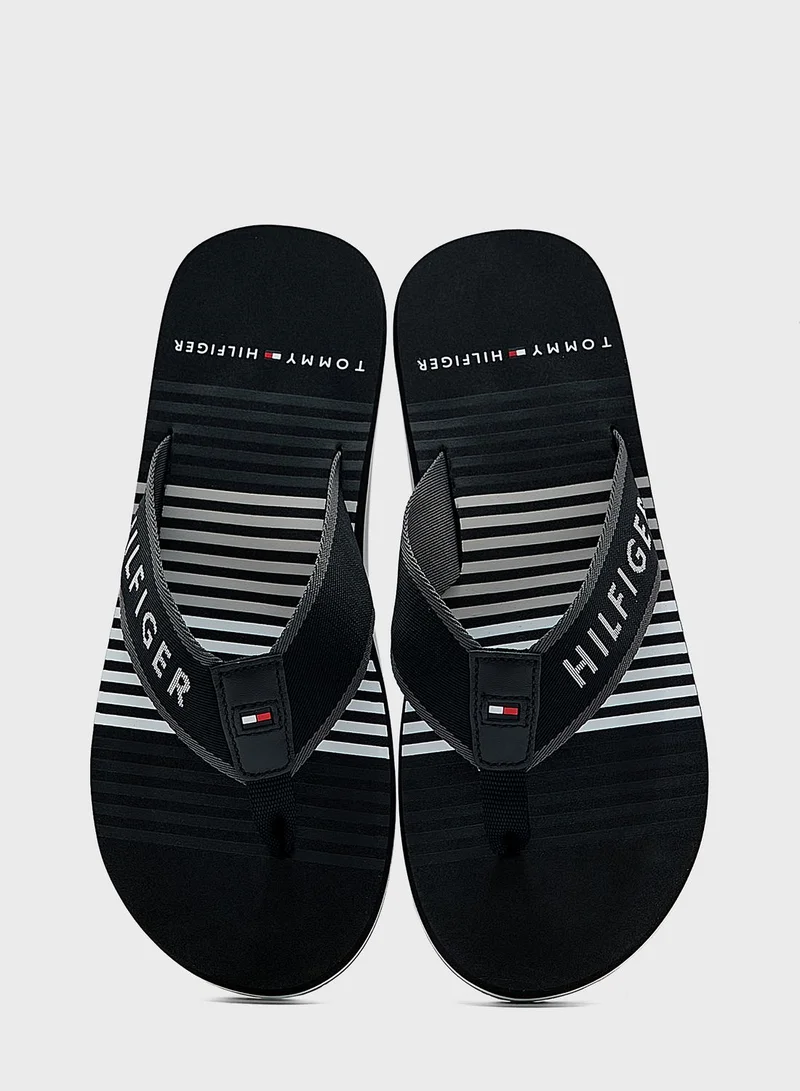 TOMMY HILFIGER Logo Flip Flops