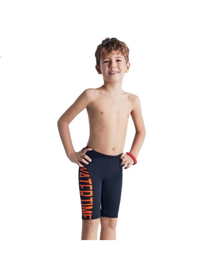 WATERTIME شورت سباحة للأطفال، بطول الركبة، ملابس سباحة احترافية سريعة الجفاف للأولاد، للأولاد الأكبر سناً والمراهقين - Image 2