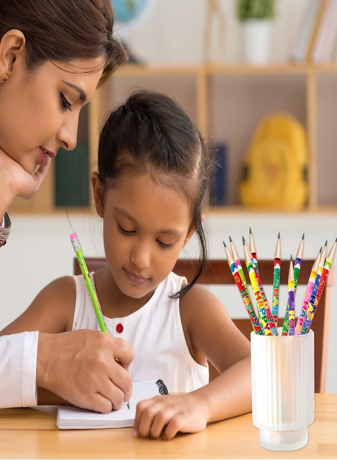 Fancy Land Happy Birthday Pencils 50Pcs Bulk Wooden Pencils with Eraser - Image 3