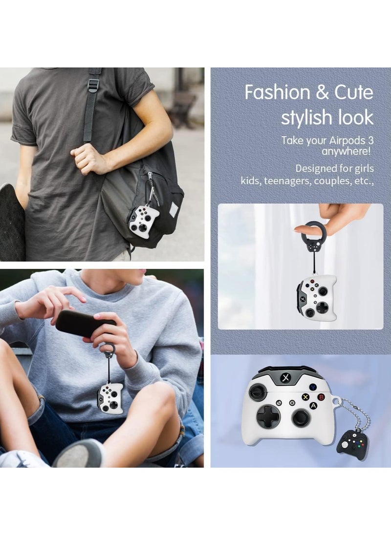 Generic - Case Soft Silicone Shockproof Cover for Airpods Pro 2 New 3D Cute Cartoon Creative Fun Case Skin with Keychain Design - Image 1