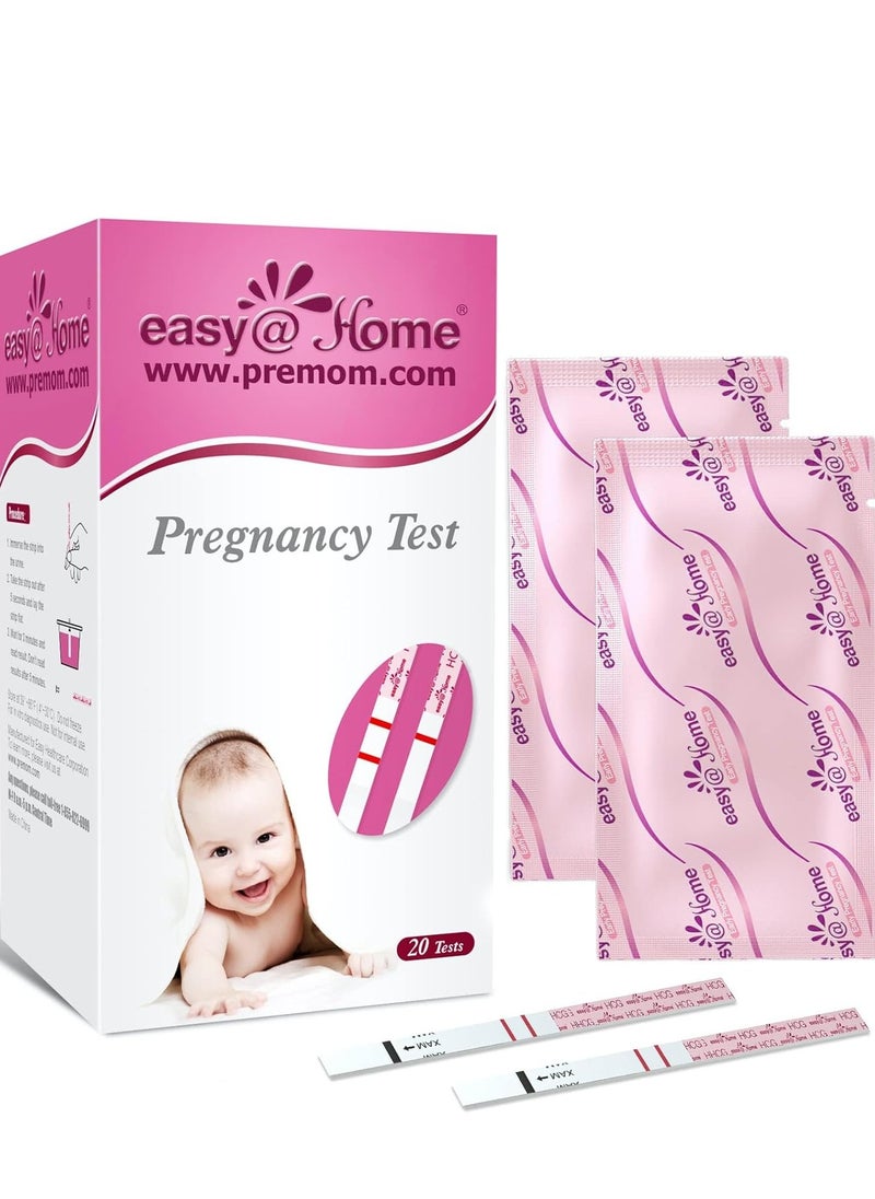 Easy Home مجموعة شرائط اختبار الحمل مكونة من 20 قطعة  - Image 1