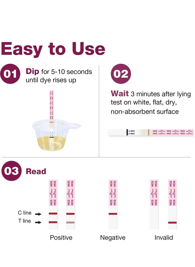 Easy Home مجموعة شرائط اختبار الحمل مكونة من 20 قطعة  - Image 5