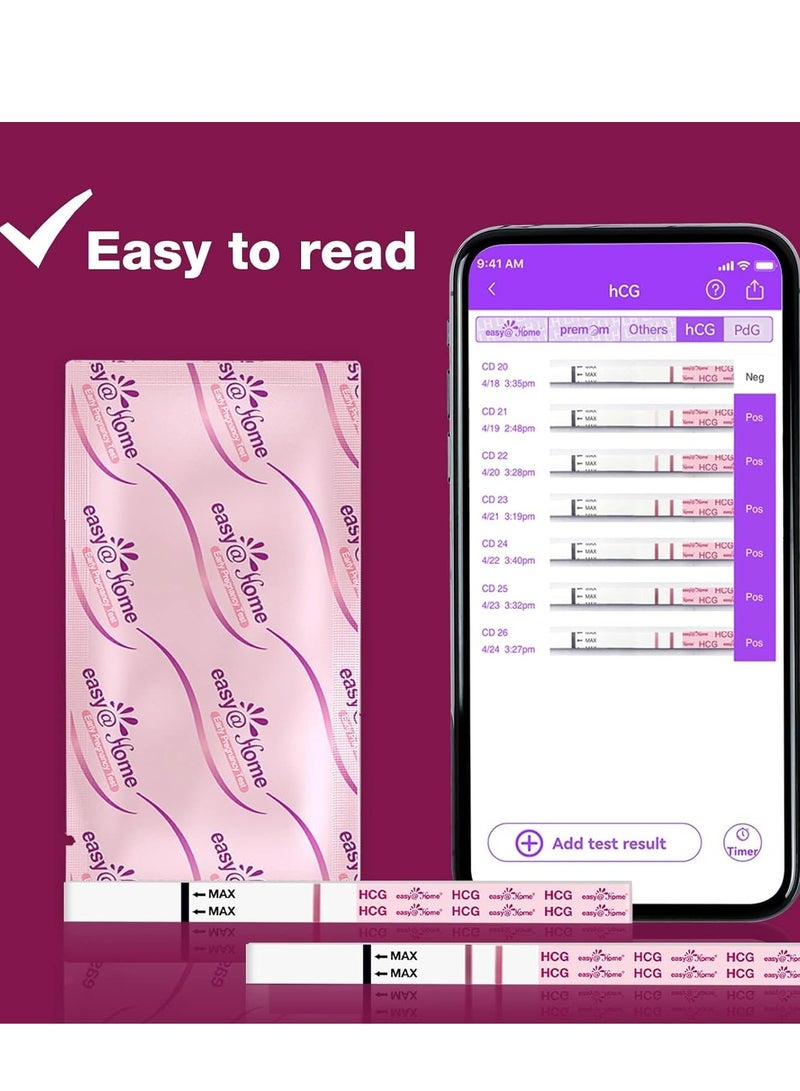 20-Piece Pregnancy Test Strips Set