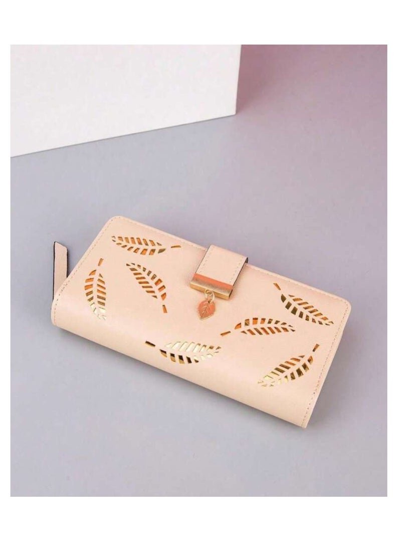 Wallet for Women Long Slim Minimalist Wallet Ladies Women Purse Large Capacity Pu Leather Credit Card Holder - Image 3