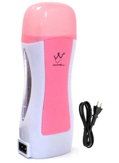 Konsung Beauty Roll On Depilatory Wax Heater Hair Removal White/Pink  - Image 2