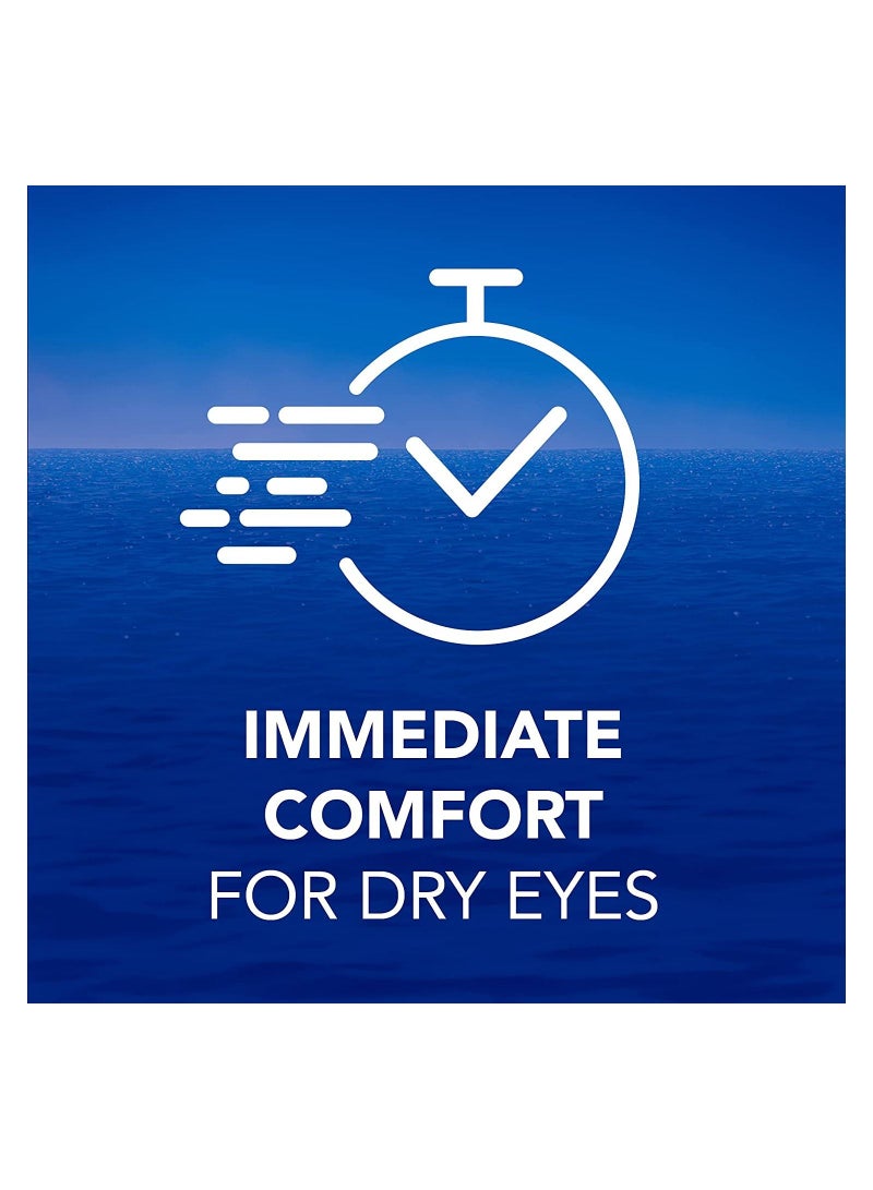 hydraSense Ultra Eye Gel Drops, for Dry Eyes, Fast and Long-lasting Relief, Preservative Free, 10 ml. - Image 2