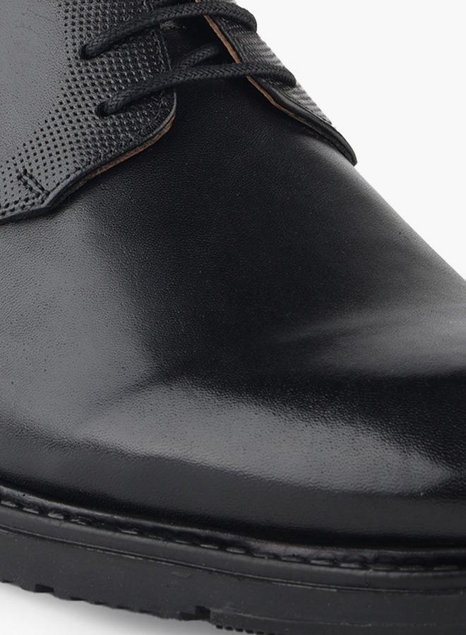 DUCHINI Men Lace-Up Derby Shoes - Image 4