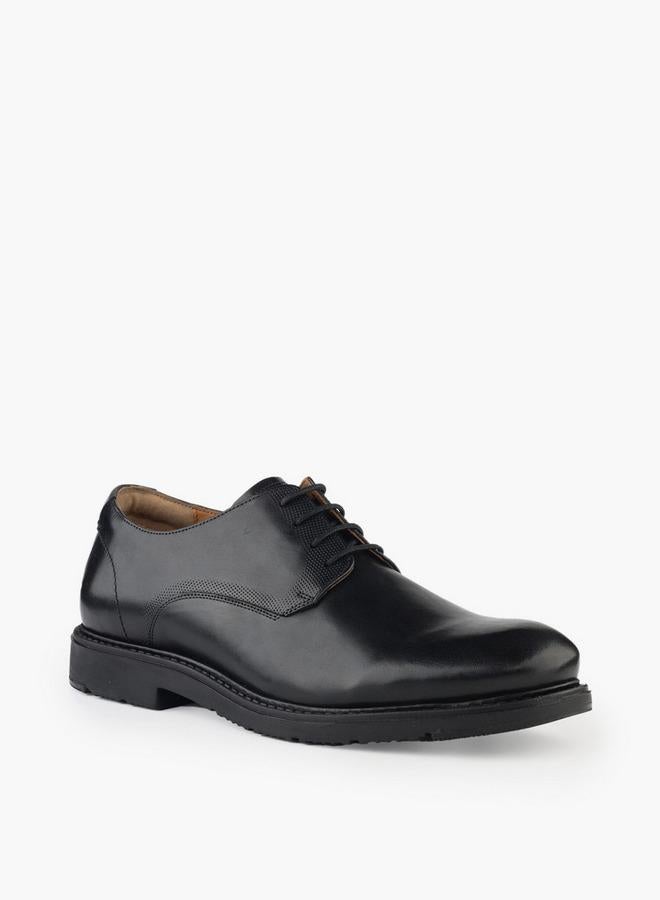 DUCHINI Men Lace-Up Derby Shoes - Image 1