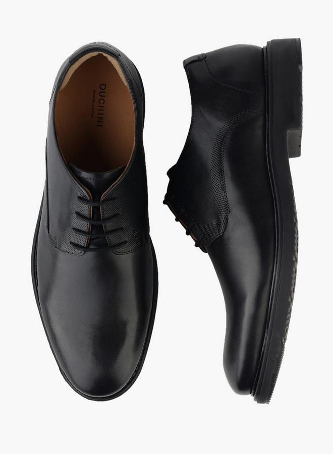 DUCHINI Men Lace-Up Derby Shoes - Image 1