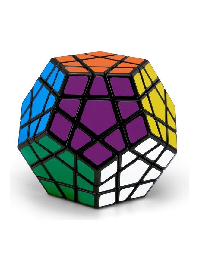 NIBEMINENT Megaminx Speed Cube Magic Dodecahedron Sticker Puzzle for Beginners Kids 8.2*8.2*7cm - Image 1
