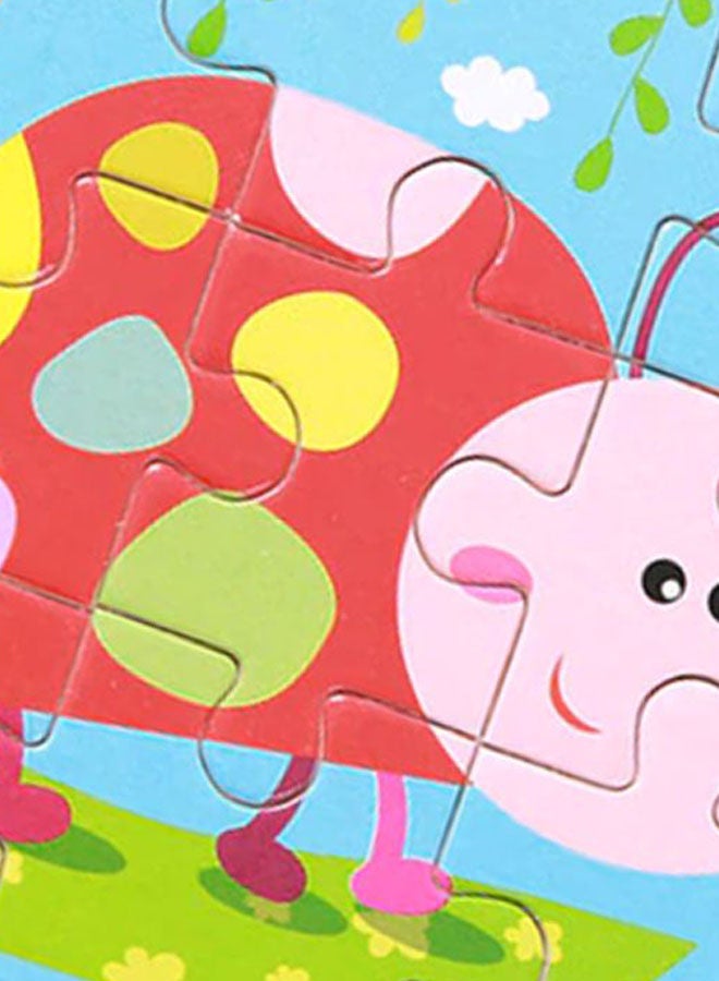 نيبمينينت أحجية قطع تركيب خشبية ثلاثية الأبعاد بتصميم خنفساء 11x11سم - Image 2