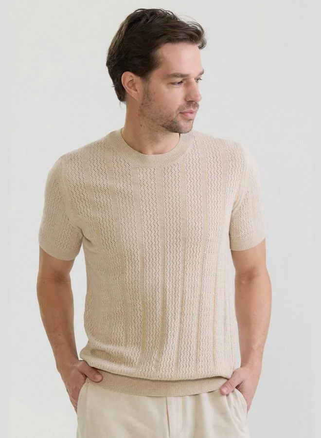 FELIX HARDY Men's 100% Cotton Knit Jersey T Shirt