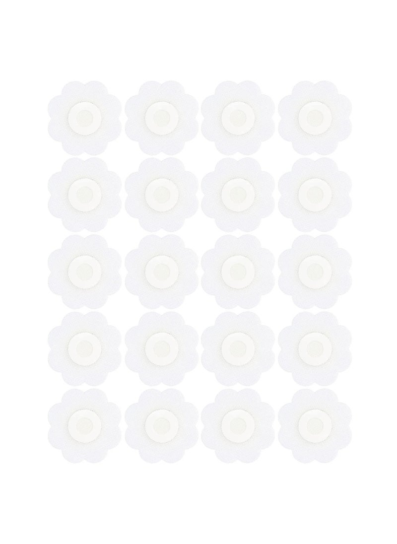 SYOSI - 20Pcs Heating Moxa Stickers, Moxibution Patches for Neck, Shoulder, Back, Waist, Hand, Feet, Joint Pain Reduce, Enhance Circulation, Used with Moxibustion Device - Image 1