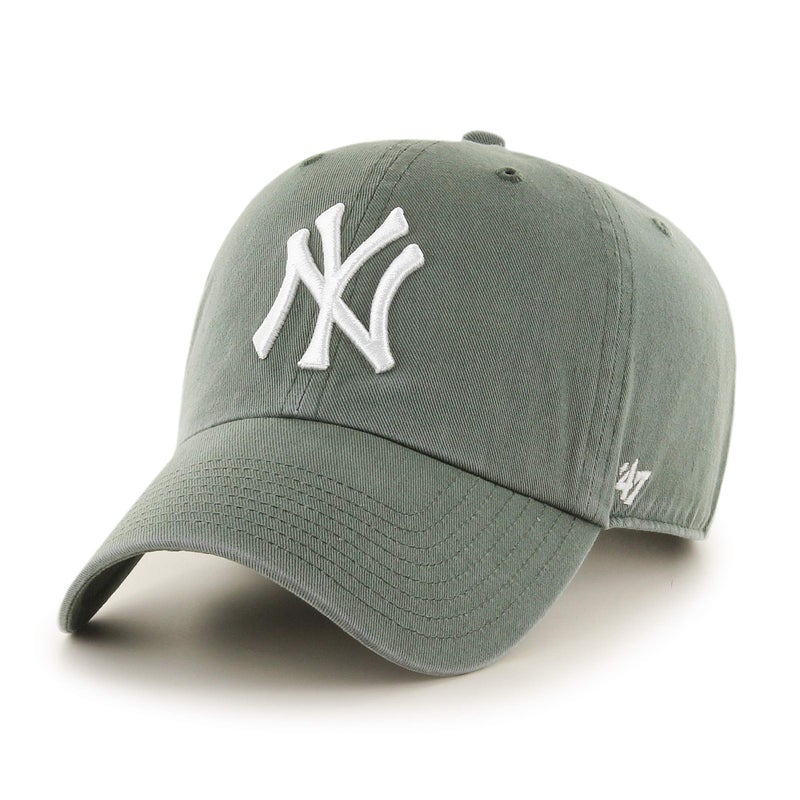47 '47 New York Yankees Adjustable Cap Clean Up MLB, Green (Moss Green), 55-62 - Image 1
