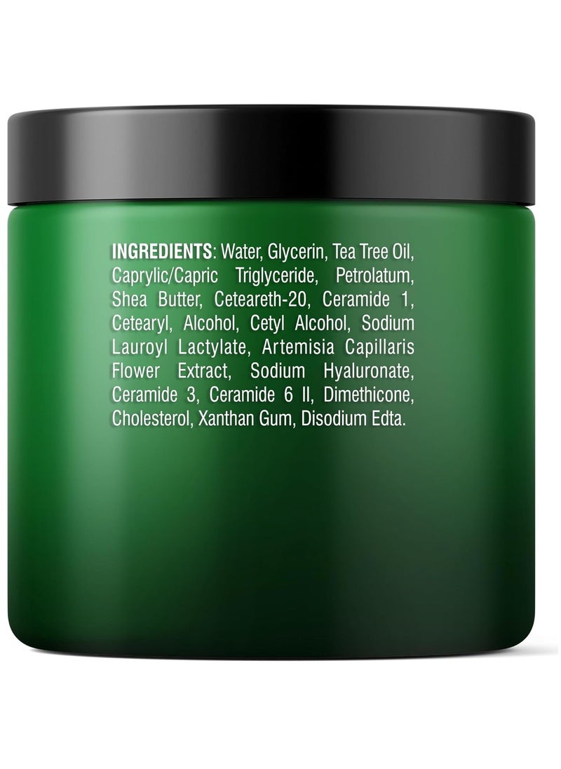 Majestic Pure MAJESTIC PURE Tea Tree Oil Face Cream | Cream for Dry & Itchy Skin, Acne, Scar, Day & Night Moisturizer Face Cream for Women & Men | 8 Oz  - Image 2