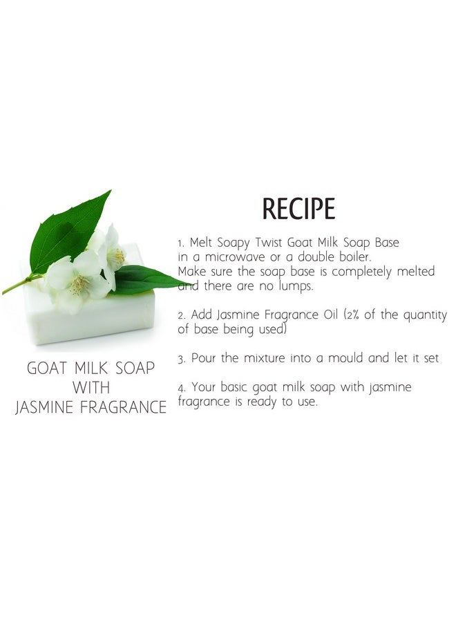 Soapy Twist - Goat Milk Melt And Pour Soap Base 1Kg - Image 1