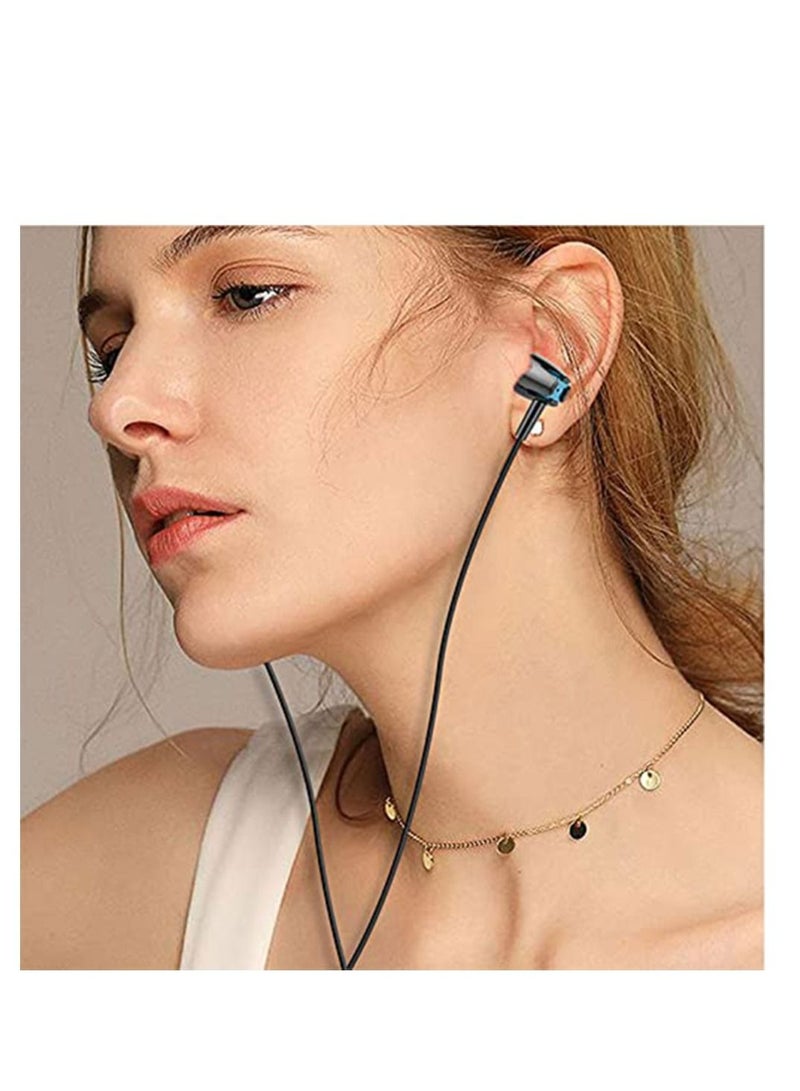 KASTWAVE Earbuds Headphones, KASTWAVE with Remote & Mic, Earphones Wired Stereo in-Ear Bass for iPhone, Android, Smartphones, for iPod, for iPad, MP3, Fits for All 3.5mm Interface (5 Pack) - Image 4