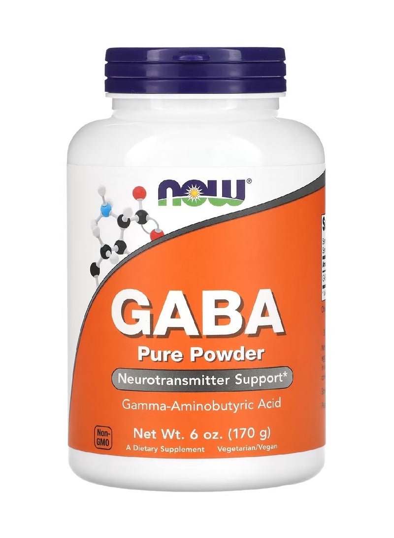 now GABA Pure Powder 170 g - Image 1
