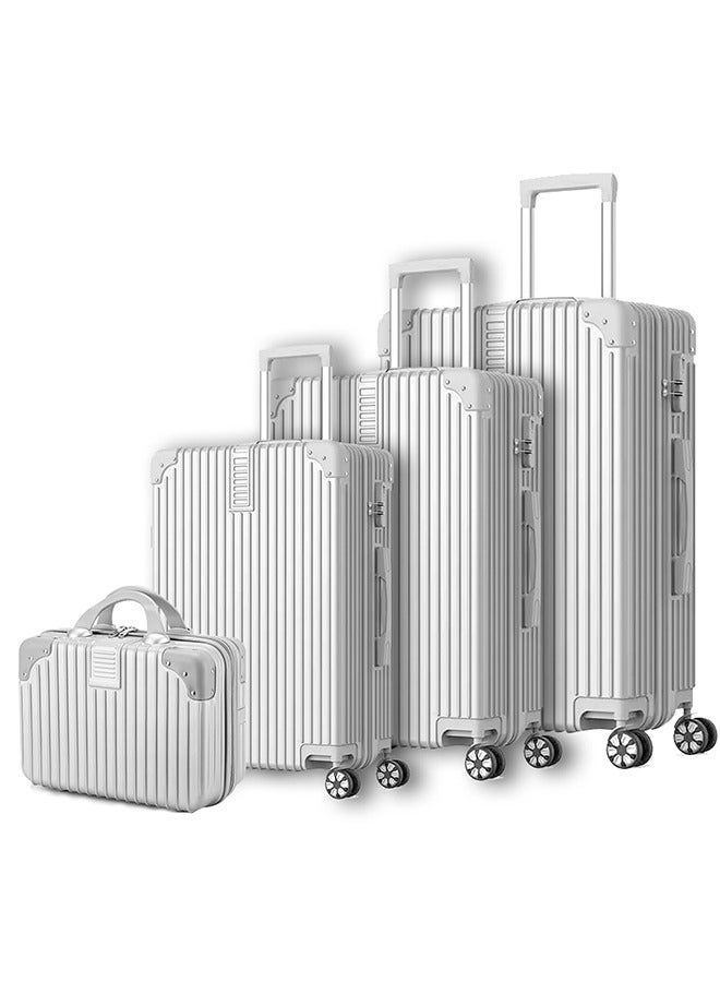 Favarey Luggage Set, 4-piece (14/20/24/28)" Suitcases with Universal Wheels PC+ABS Durable Hardshell Luggage Clearance Price - Image 1