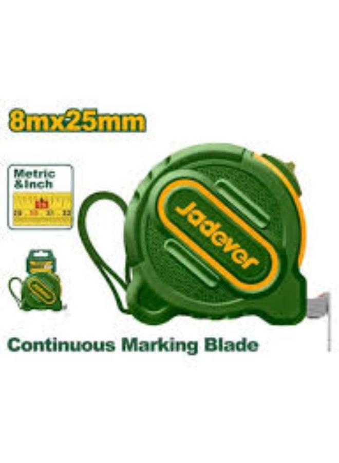Jadever 8 Meter Rubber Measuring Tape - Image 1