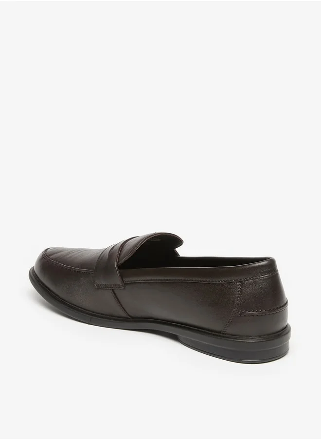 LBL by Shoexpress Solid Slip-On Loafers