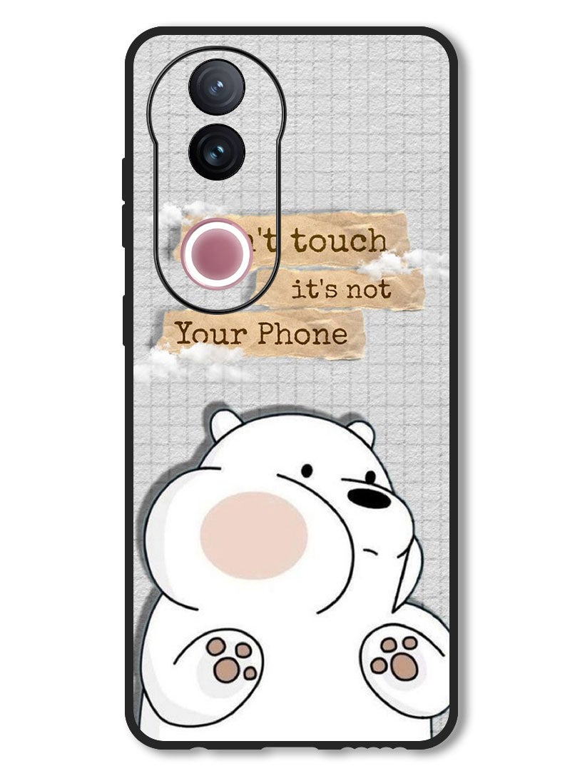 Theodor Case Compatible with Vivo V50 Protection Shockproof Bumper Cover Dont touch (3) - Image 1