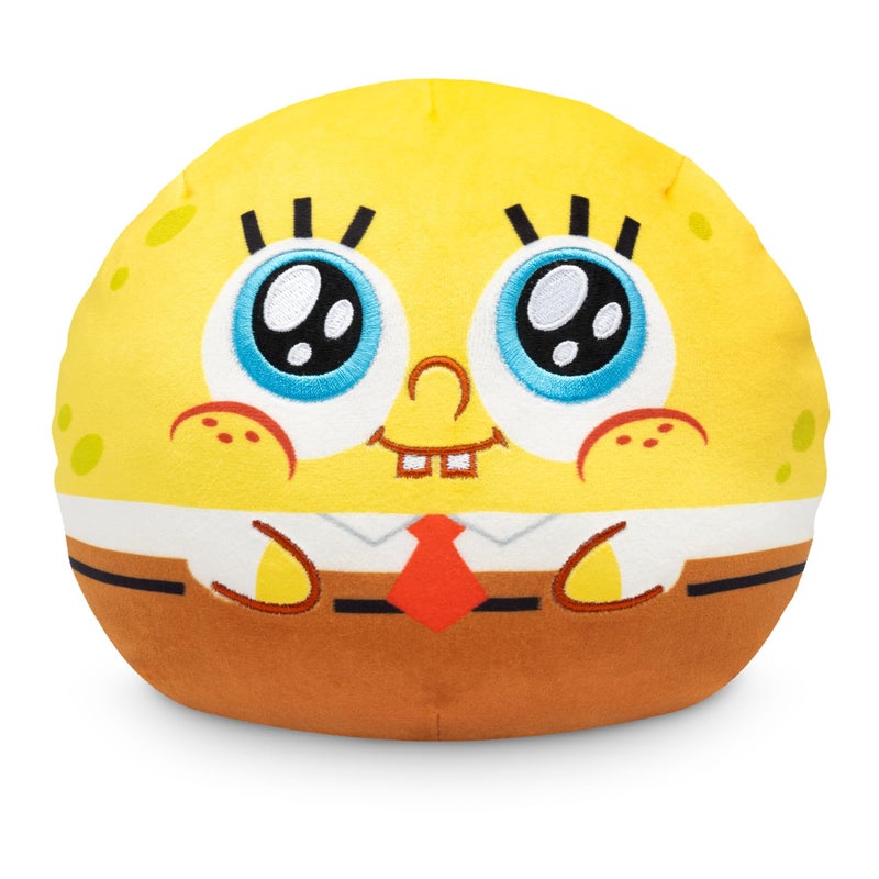 TeeTurtle Reversible Spongebob Squarepants 6 -Inch Two-Sided Flip Plush Toy with Embroidered Details Cute Mini Collectible Plush for Kids, Teens, and Adults - Image 1