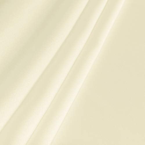 sancua Rectangle Tablecloth - 60 x 84 Inch - Stain and Wrinkle Resistant Washable Polyester Table Cloth, Decorative Fabric Table Cover for Dining Tables, Buffet Parties and Camping, Beige - Image 4