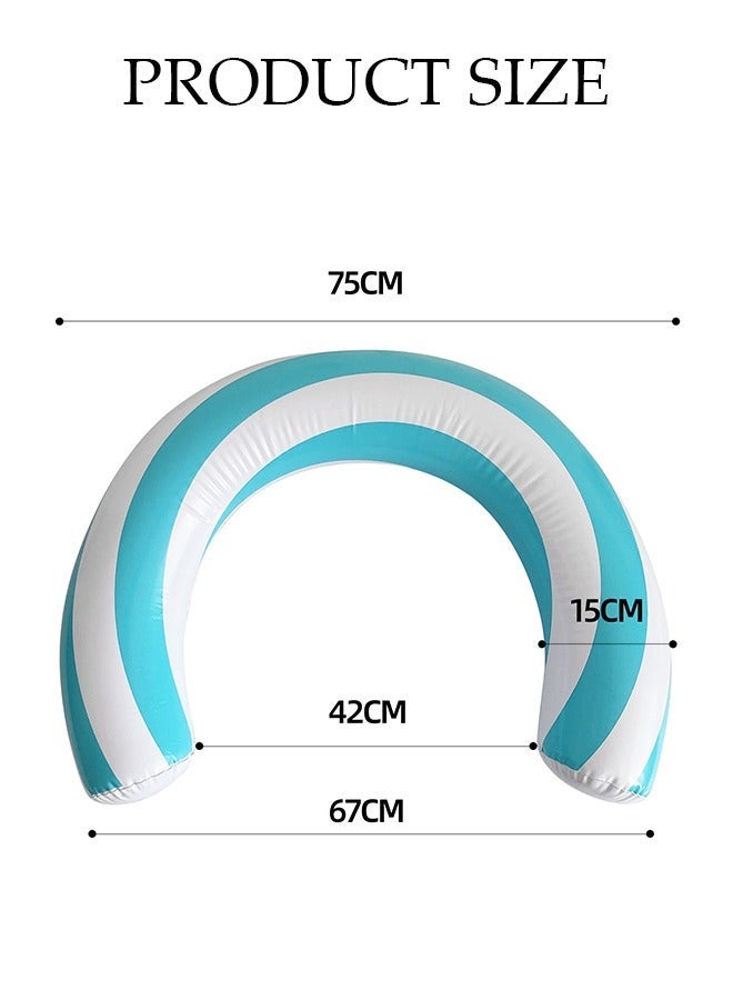 DUNISO Inflatable Swimming Ring for Kids and Adults, Pool Float Tube Decorations, Swim Tubes Outdoor Pool Beach, Big Floaties Beach Swimming Toys, Water Fun Beach Party Toys - Image 2