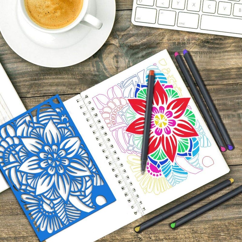 MyLifeUNIT Fineliner Color Pen Set, 0.4mm Colored Fine Liner Sketch Drawing Pen, Pack of 10 Assorted Colors - Image 4