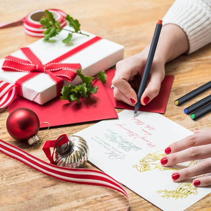 MyLifeUNIT Fineliner Color Pen Set, 0.4mm Colored Fine Liner Sketch Drawing Pen, Pack of 10 Assorted Colors - Image 5