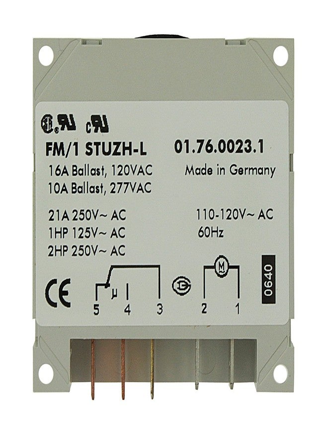 Intermatic جرسلين من إنترماتيك FM/1 سلسلة مؤقت 24 ساعة STUZH-L مع تجاوز يدوي - Image 2