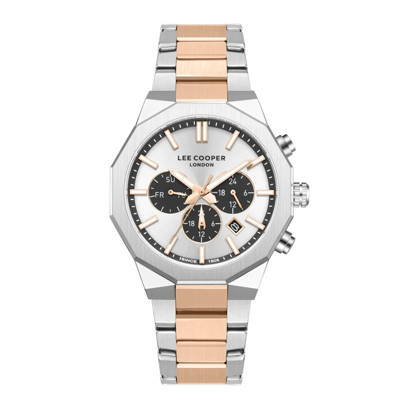 لي كوبر Men's Metal Multi Function Watch LC08218.530 - 26 mm