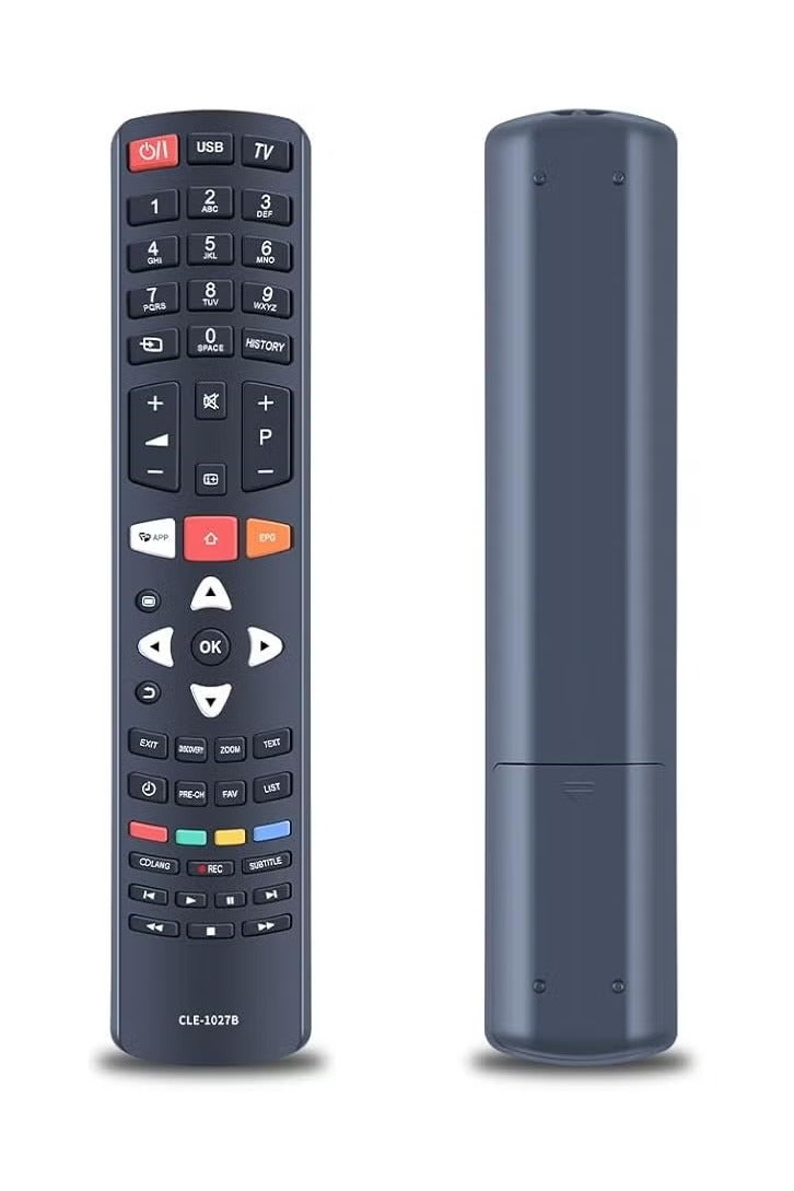 ELTRAZONE CLE-1027B Replacement Remote Control Compatible with Hitachi 4K OLED LCD HDTV – Works with Models CLE-1025, CLE-1026, CLE-1028 – Easy Setup & Durable Design - Image 2