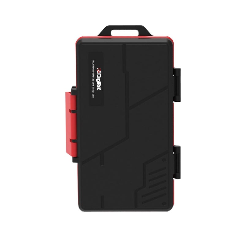 Digitek حافظة تخزين بطاقات الذاكرة وبطاقات SD DCH 025 الكل في واحد - Image 1