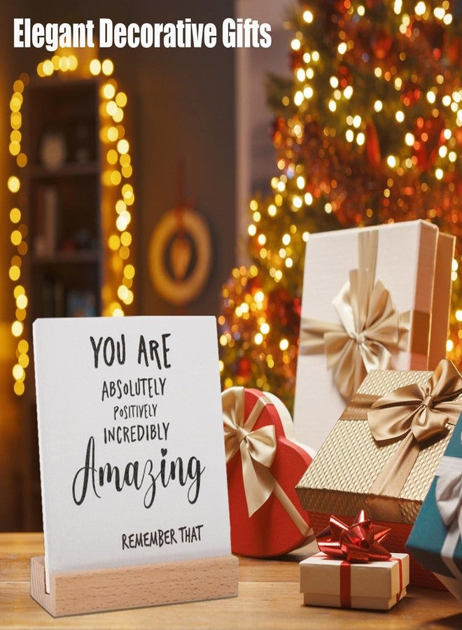 Lodeskee You are Amazing Encouragement Gifts Inspirational Quotes Gifts for Women Girl Boy Teen Bestie Sisiter, Cheer Up Gifts Hard Time Gifts Inspirational Positive Decor Plaques - Image 4