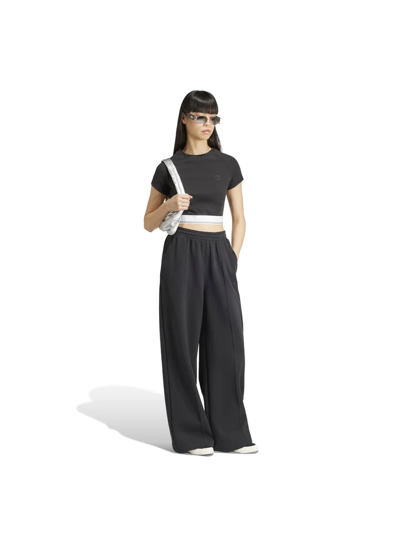 اديداس adidas CS RIB SS TEE Black Originals Women T-SHIRTS
