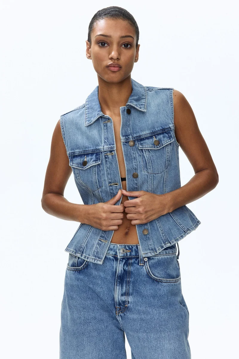 H&M Denim waistcoat