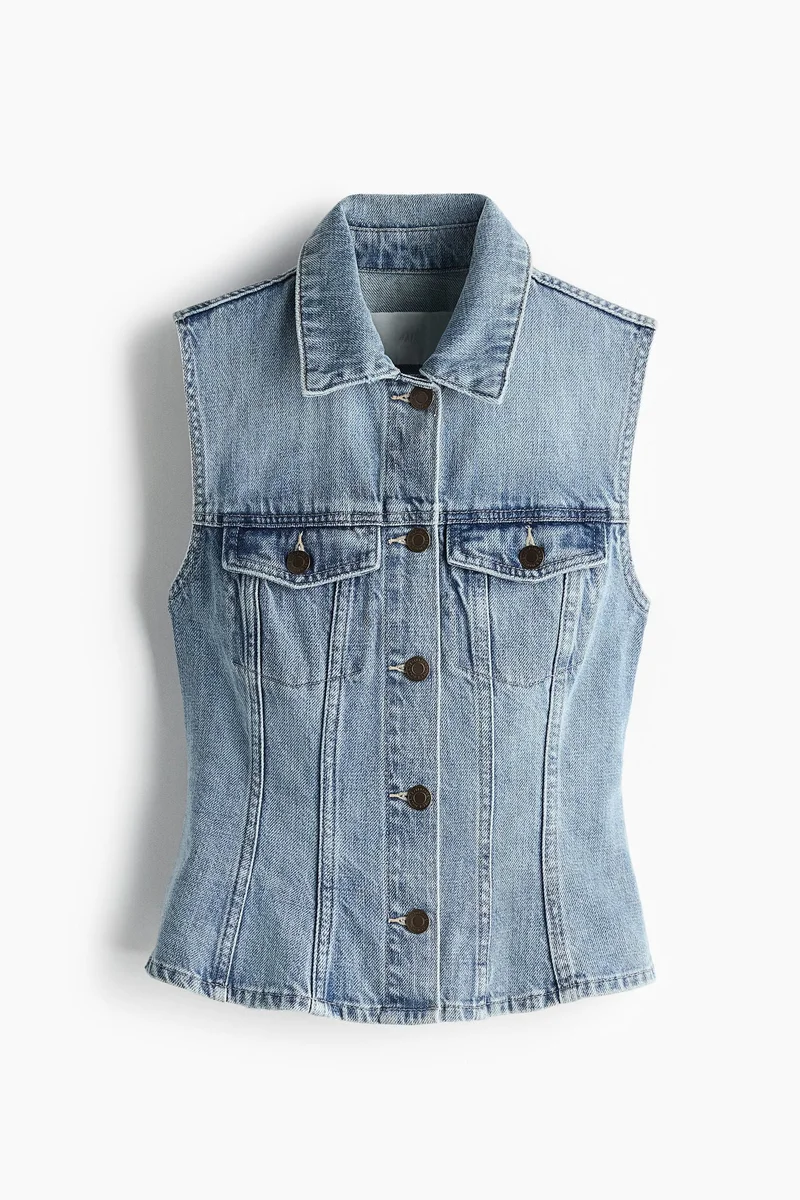 H&M  Denim waistcoat for Women | Best Price UAE
