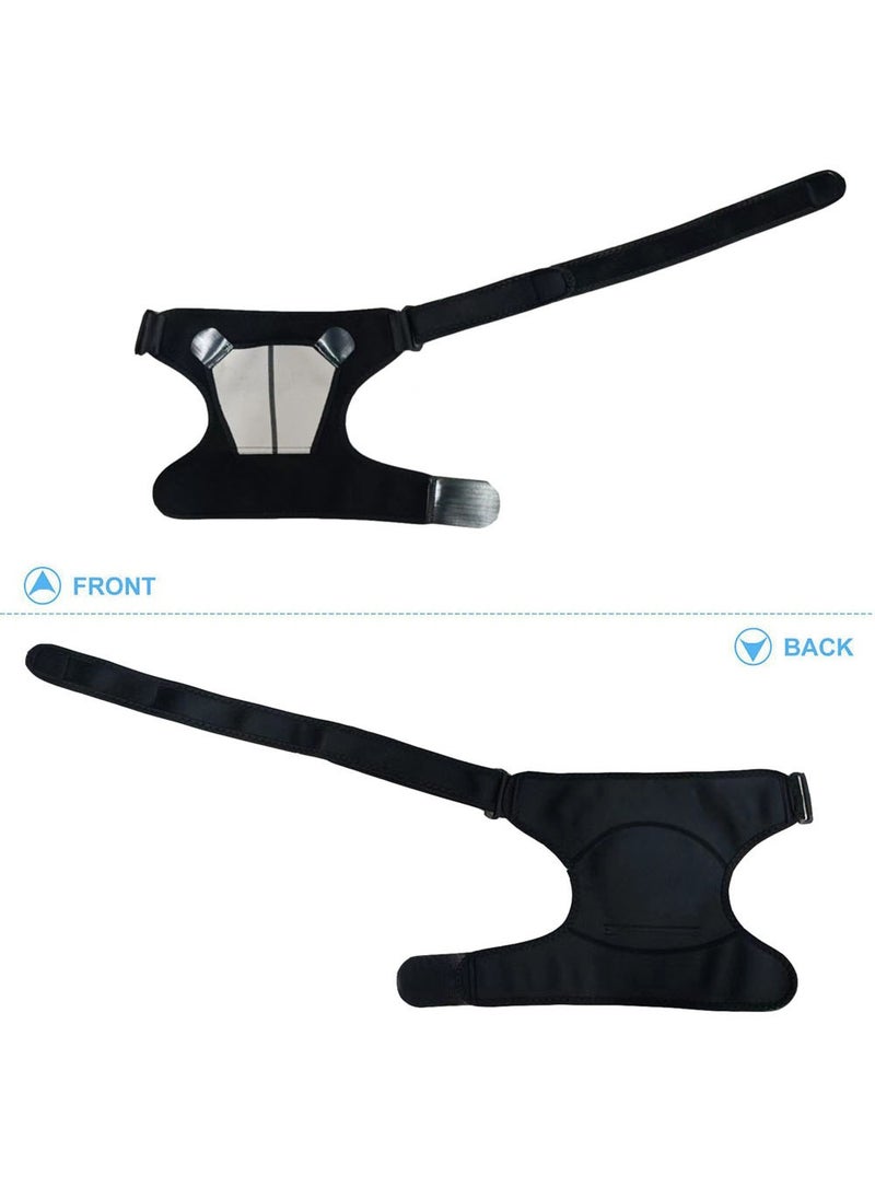 Generic - Shoulder Brace, Support and Compression Sleeve for Torn Rotator Cuff, Dislocated Shoulder, Pain Relief, Adjustable Fits Brace Immobilizer Strap - Image 1